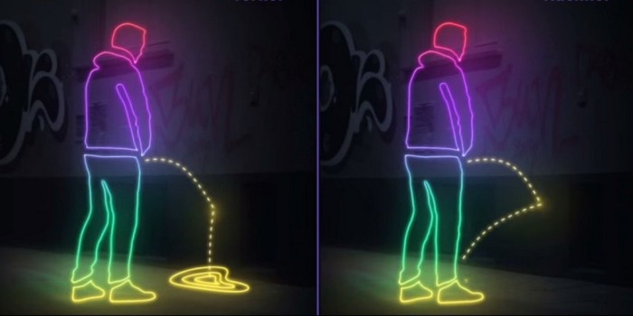 San Francisco has been testing out paint that sprays back the offender’s pee onto their feet and legs