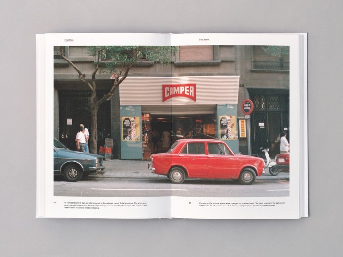 "The Walking Society" is a new book on Camper shoes, designed by Atlas and published by Lars Müller publishers