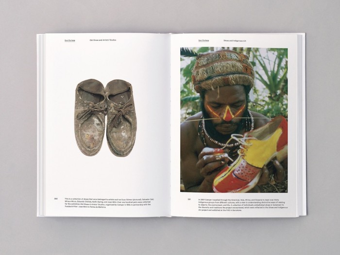 "The Walking Society" is a new book on Camper shoes, designed by Atlas and published by Lars Müller publishers