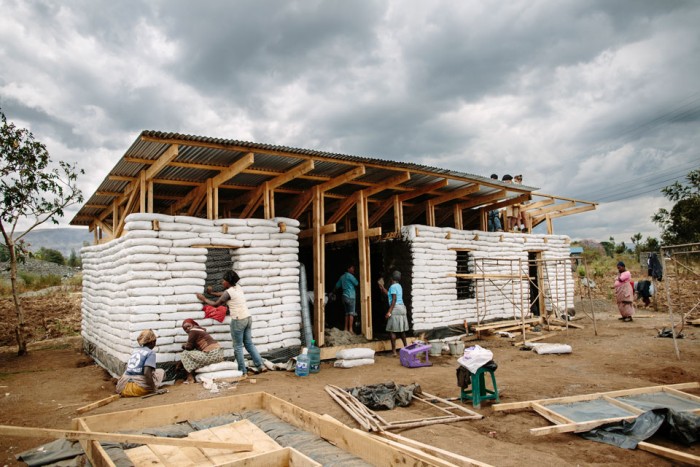 Sandbag Housing Solution Opens Doors For Home Ownership In