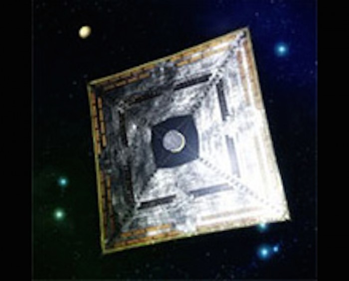 Ikoras is a solar powered space craft Ikoras is a solar powered space craft
