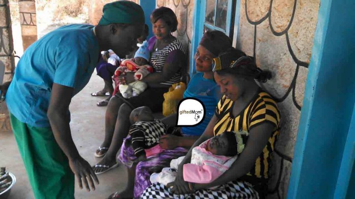 Gifted Mom is a low-tech, m-health platform that aims to reduce the number of deaths of pregnant women and infants in Cameroon. Image: Gifted Mom