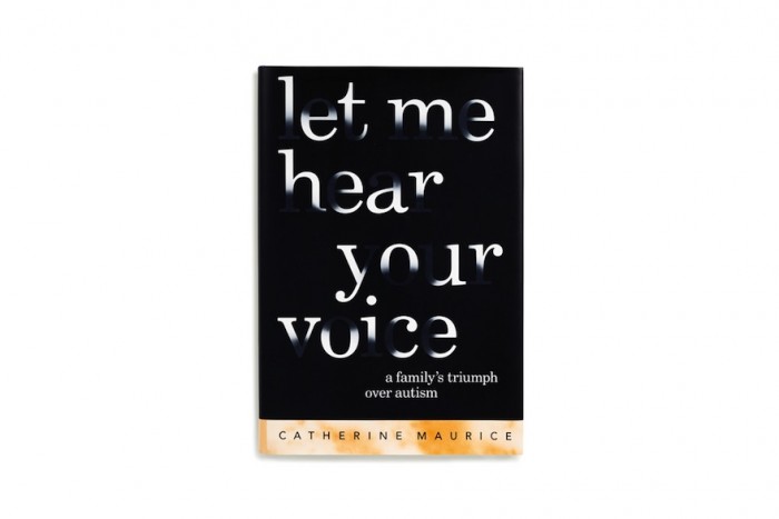 The cover for the book “Let Me Hear Your Voice” by Catherine Maurice. © Pentagram