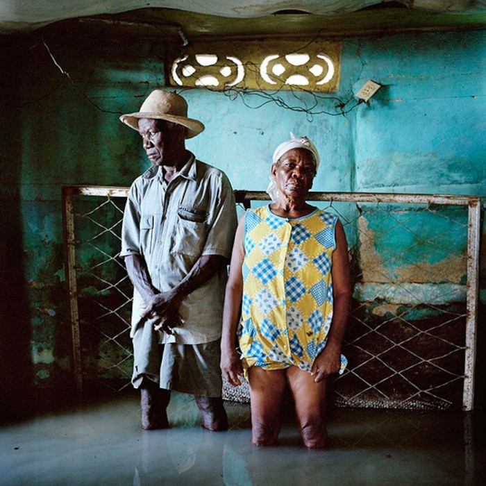 Christa and Salomon Raymond Fils, Decade Village. Haiti, September 2008