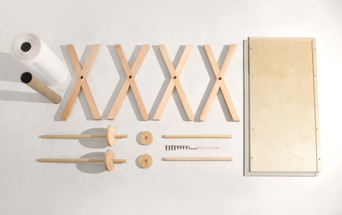The Analogue Table by Kirsten Camara is designed to let you record all the thoughts and ideas that pass through your mind.
