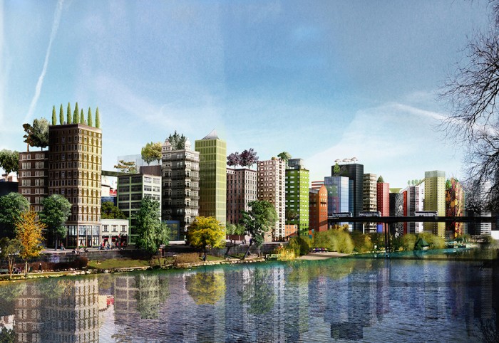 Architect Anders Berensson is designing a new city district called Klarastaden for Stockholm