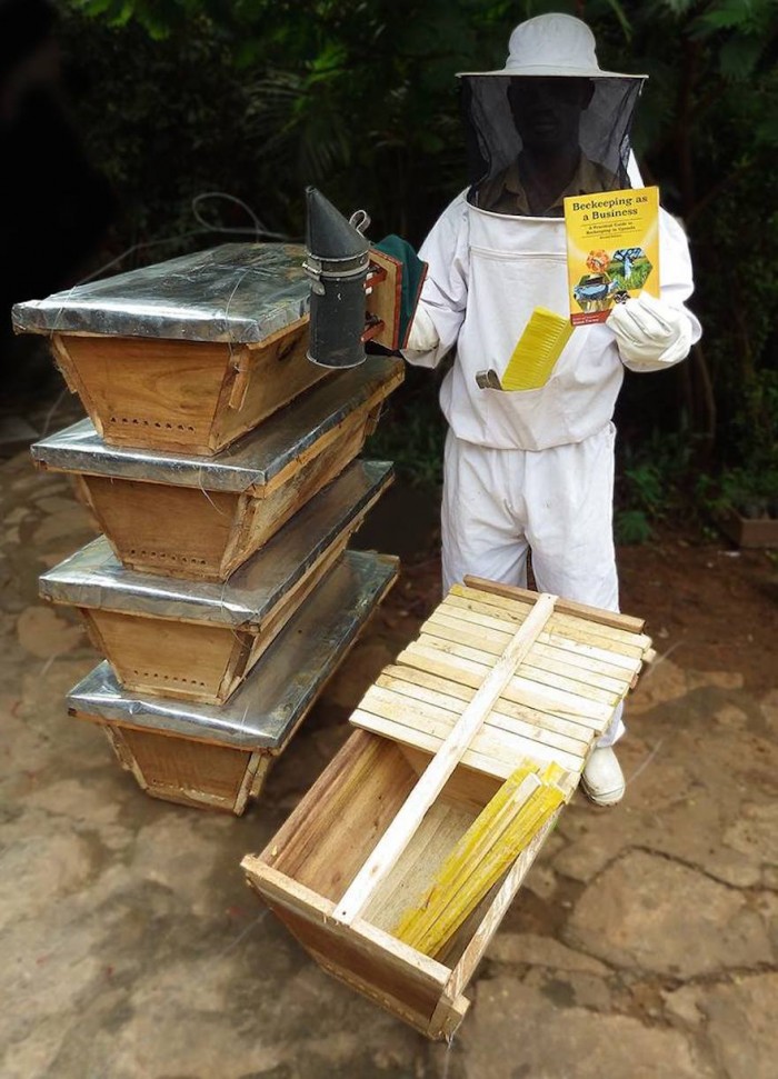 Beekeeping in Uganda