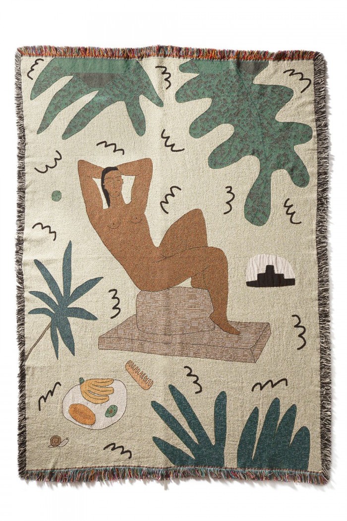 Patio Blanket by Lilian Martinez of BFGF