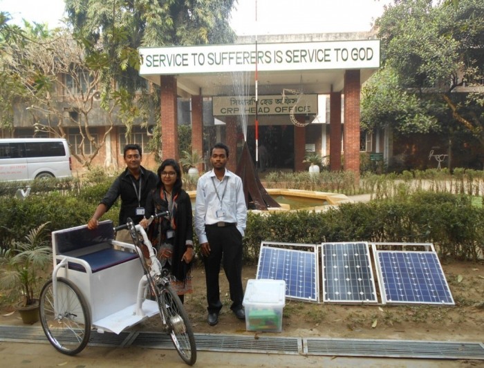 solar-powered vehicle in Bangladesh