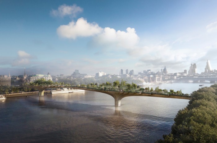 Thomas Heatherwick's Garden Bridge in London Thomas Heatherwick's Garden Bridge in London