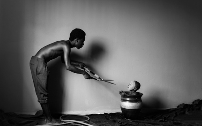 An entry of work by Eric Gyamfi, Asylum: fathers and sons 1 (3) (2014)