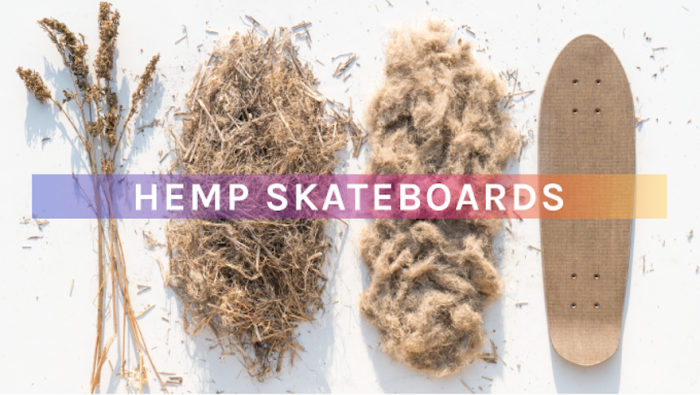 These unique skateboard decks are made of hemp natural fibres. Designed for cruising, these boards were built for the future
