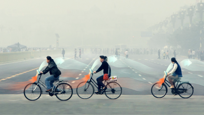 Smog Free bicycle