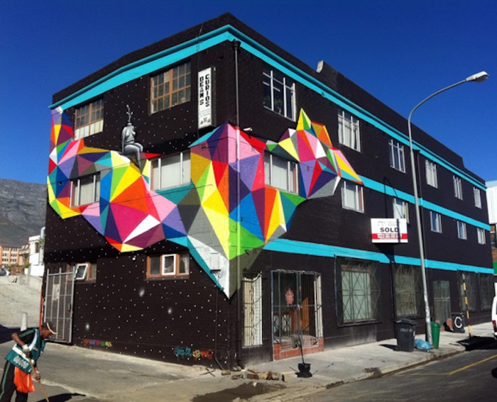 Side Street Studios Mural, Woodstock by Okuda