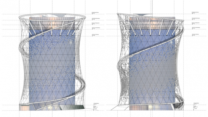 Heidelberg tower concept by LAVA