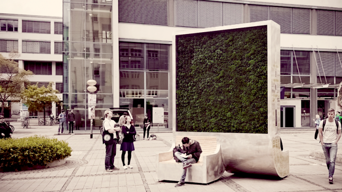 CityTree public installation