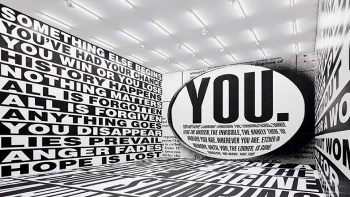 Barbara Kruger, ‘Forever’, at Sprüth Magers, 2017, Berlin  image by Timo Ohler