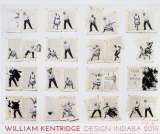 Commemorative William Kentridge print for Design Indaba