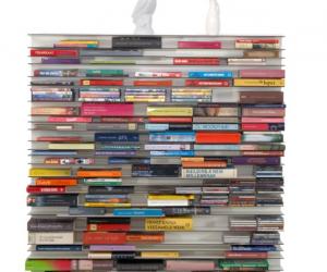 Paperback bookshelf by Studio Parade. 