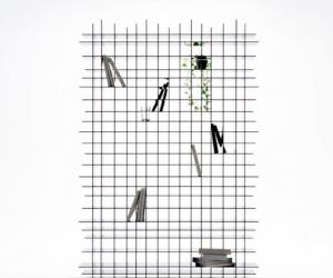 Scatter Shelf by Nendo. Photo: Masayuki Hayashi.  