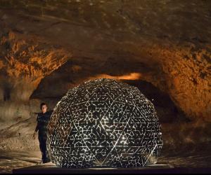 Lotus Dome by Daan Roosegaarde. 