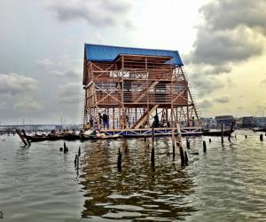 Makoko Floating School by NLÉ. Photo: cmapping.net. 