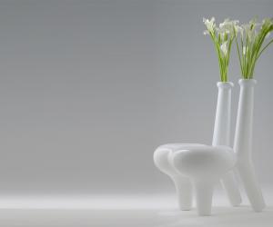 Flower Offering Chair by Satyendra Pakhalé. 
