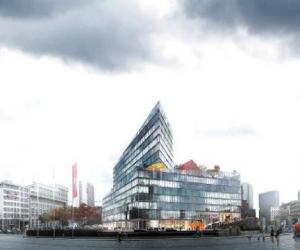 The new Axel Springer Campus by Bjarke Ingels Group (BIG). 
