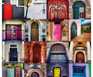 Doors of Cape Town print/canvas poster for sale.