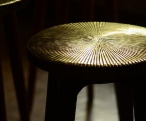 Tekku stools by Ira Studio. 