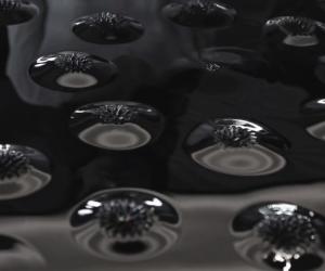Ferrofluid.