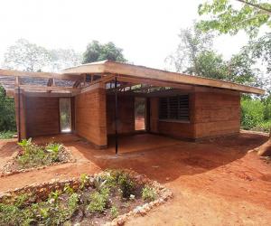 Anna Webster's Nkabom house is the happy union of plastic water sachets and vernacular architecture.
