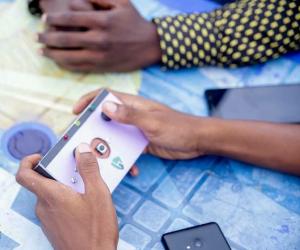 Obafemi Awolowo University engineering students have built Humane – an app to make smartphone features more accessible to the blind. Image: Techpoint