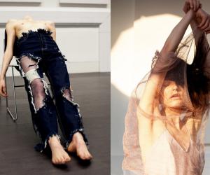 The Polish student breaking into fashion photography with edgy imagery. Image: Angelika Wierzbicka. 