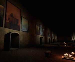 Step into a virtual world of Zdzislaw Beksinski's paintings. 