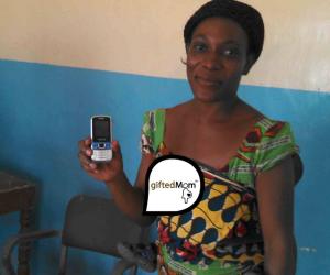 Gifted Mom is a low-tech, m-health platform that aims to reduce the number of deaths of pregnant women and infants in Cameroon. Image: facebook.com/giftedmom