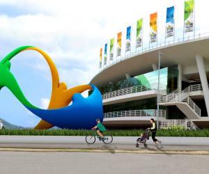 The Rio 2016 emblem evokes passion, transformation and unity. 