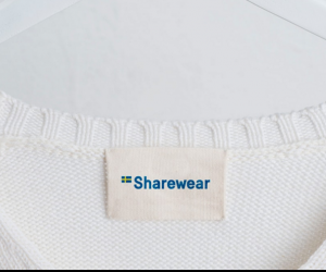 The ShareWear brand encourages borrowing rather than buying. 