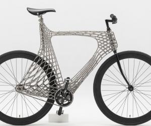 A team of students at the Delft University of Technology have printed the first stainless steel bike using a welding-based 3D-printing technique.