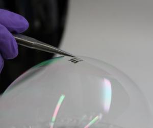 A solar cell so thin it could blow away.