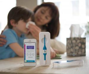 Smart the thermometer crowdsources info for real-time health tracking 