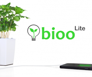 Bioo plant is the greenest way to recharge your device