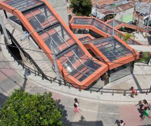 Medellín escalators