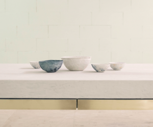 Studio Nienke Hoogvliet makes products from old toilet paper
