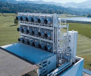 A Zurich-based CO2 removal company have presented a way to extract carbon dioxide directly from the air