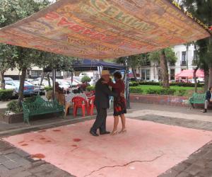 Plaza Ciudadela in Mexico. Image by Dennis Pieprz.