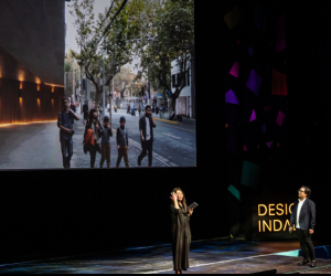 Neri & Hu on the Design Indaba Conference stage