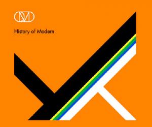 The History of Modern by Peter Saville. Image via designboom. 
