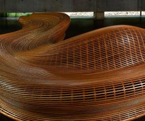  Amada bench. Photo: Gene Young, Smithsonian American Art Museum.