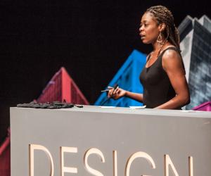 Joy Mckinney at Design Indaba Conference 2014.